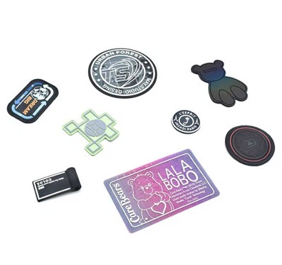 3D PVC гумени силиконови лепенки етикет етикет